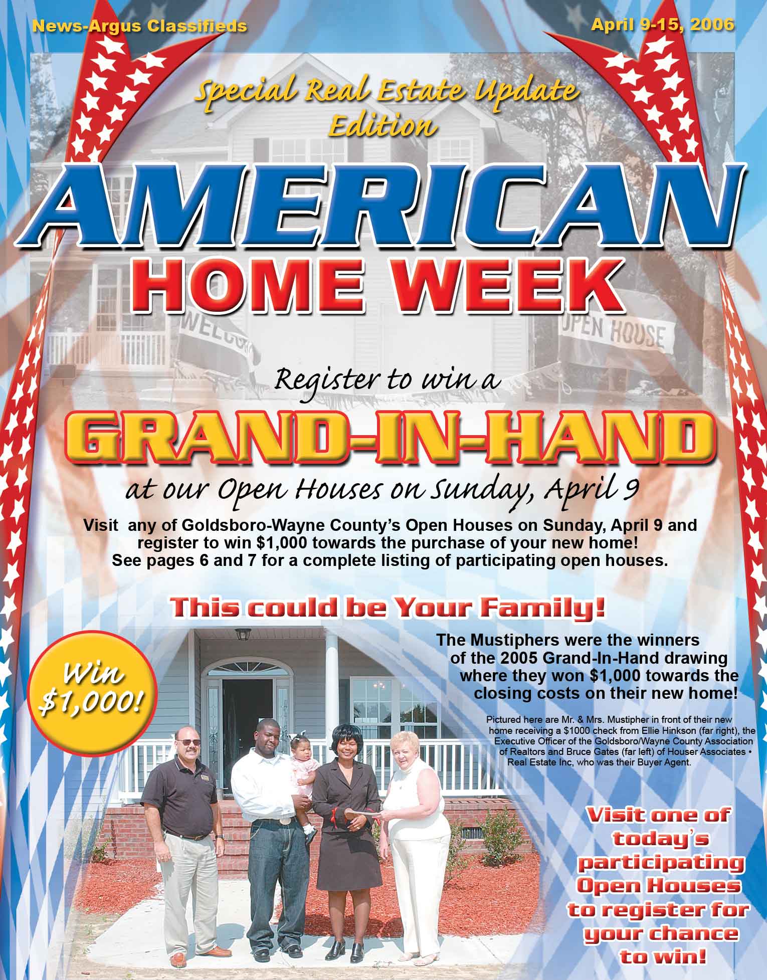 American Home Week Real Estate Edition Cover Page Art