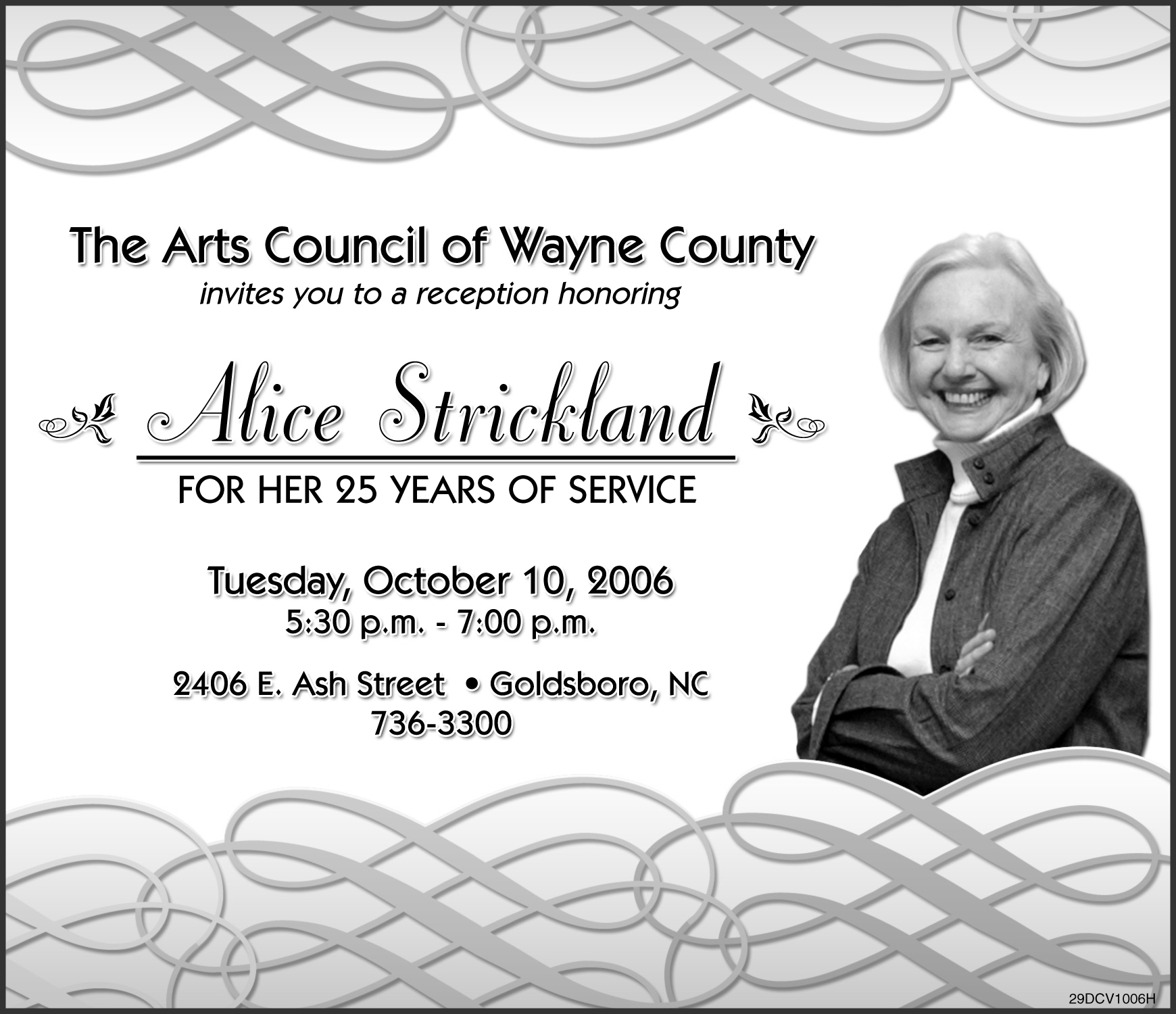 Advertisement for The Arts Council of Wayne County