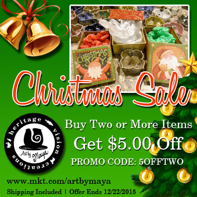Heritage Vision Creations Christmas Facebook Ad