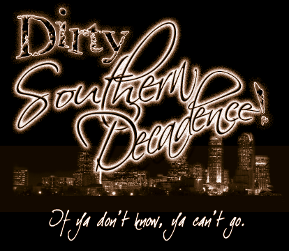 Dirty Southern Decadence Logo and City Art