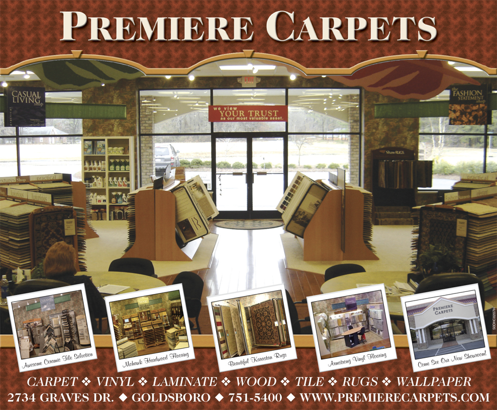 Premiere Carpets Relocation Ad