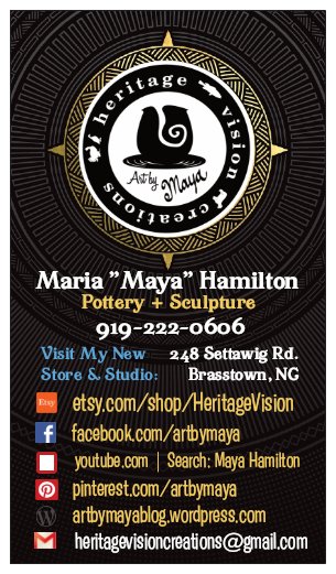 Heritage Vision Business Card Front