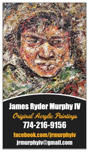 James Ryder Murphy IV Business Card Front