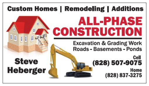 All-Phase Construction Business Card